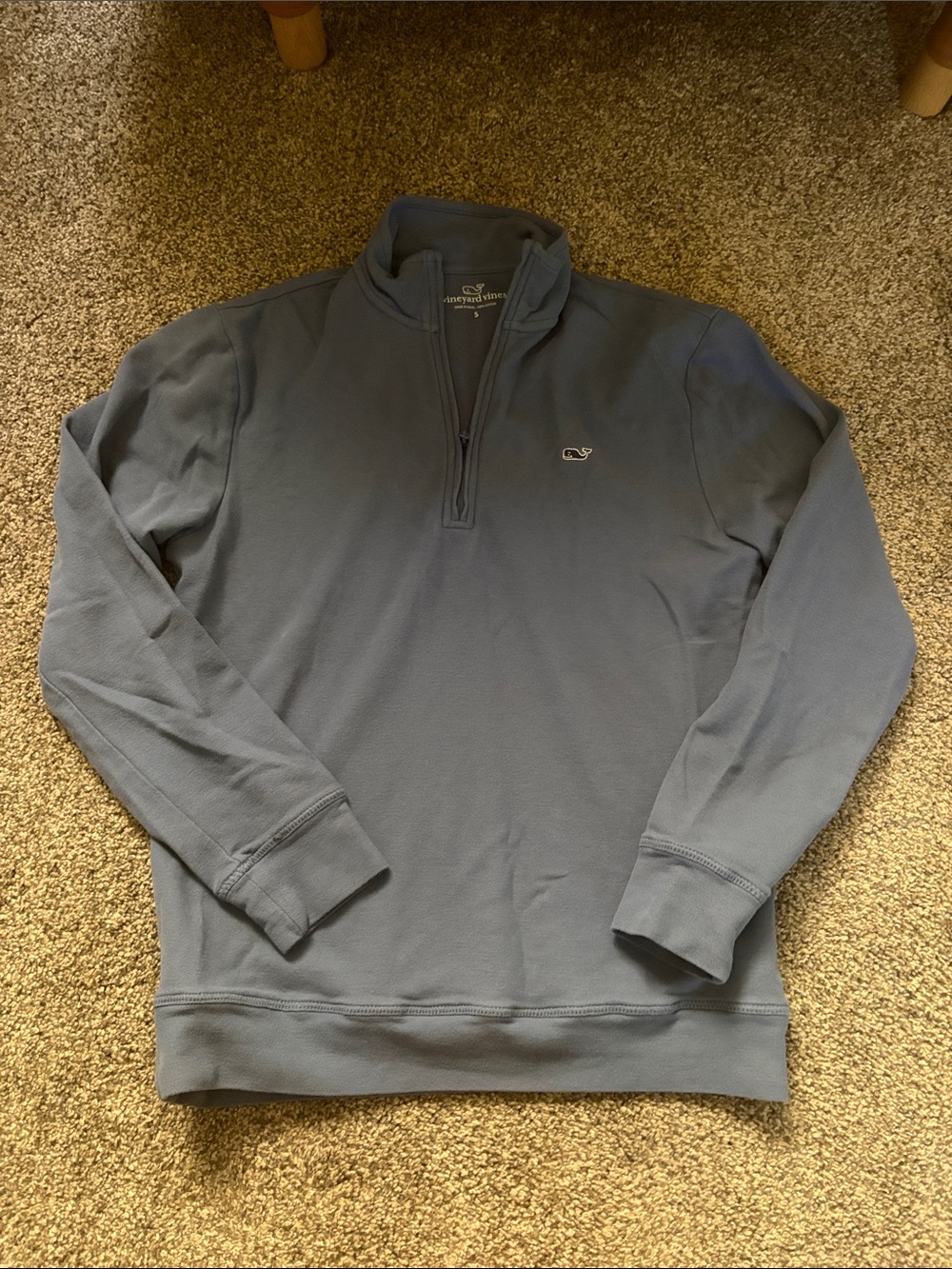 Vineyard Vines Men’s Slate Blue Half-Zip Pullover